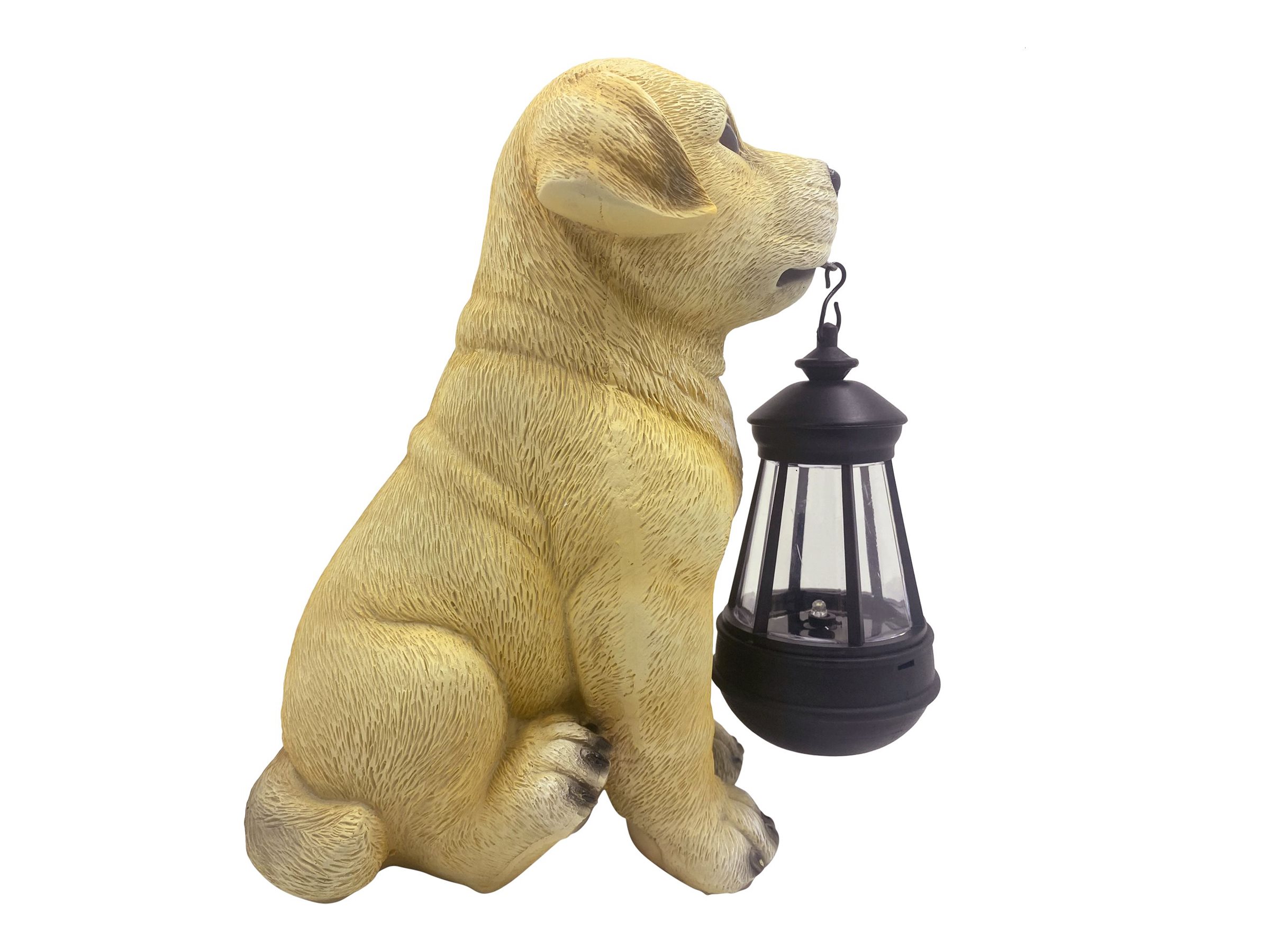 Collection by London Drugs Solar Decoration Garden Light - Dog - Tan