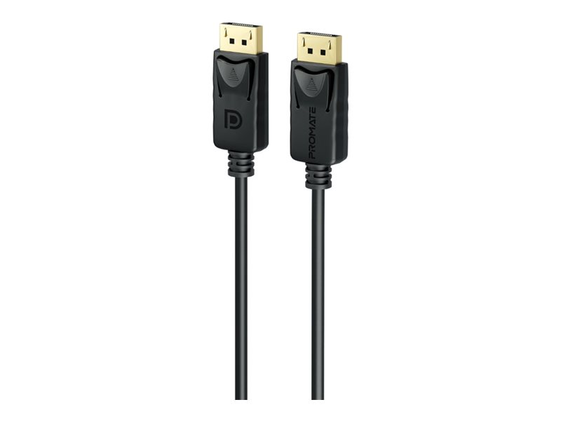 Promate DPLink-120 DisplayPort cable DisplayPort to DisplayPort 1.2 Product shot Front 79500