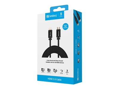 SANDBERG HDMI 2.0 19M-19M 3m