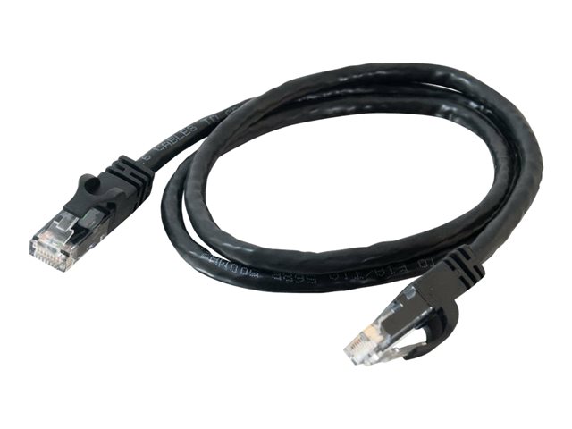Image of C2G Cat6 Booted Unshielded (UTP) Network Patch Cable - patch cable - 3 m - black