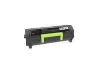 Lexmark black original toner cartridge Product shot Front 76350
