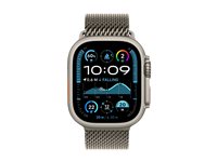 Apple Watch Ultra 2 - natural titanium - smart watch with milanese loop - natural - 64 GB