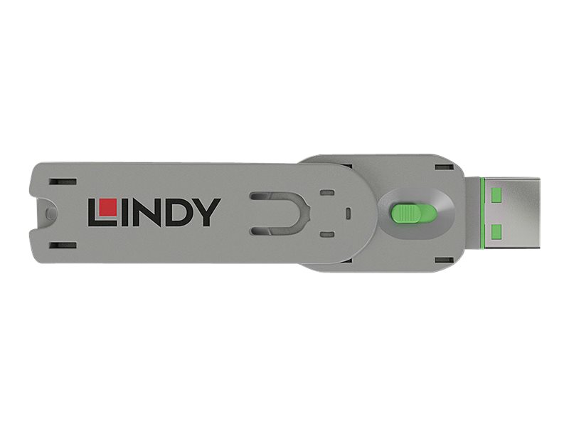 Clé pour bloqueur de port USB type A, vert