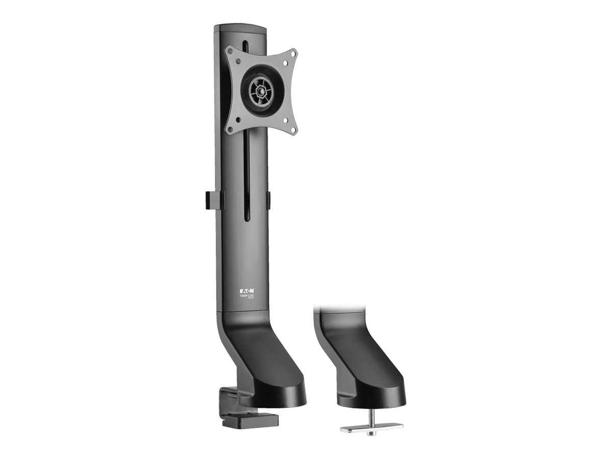 Tripp Lite Single-Display Monitor Arm with Desk Clamp and Grommet