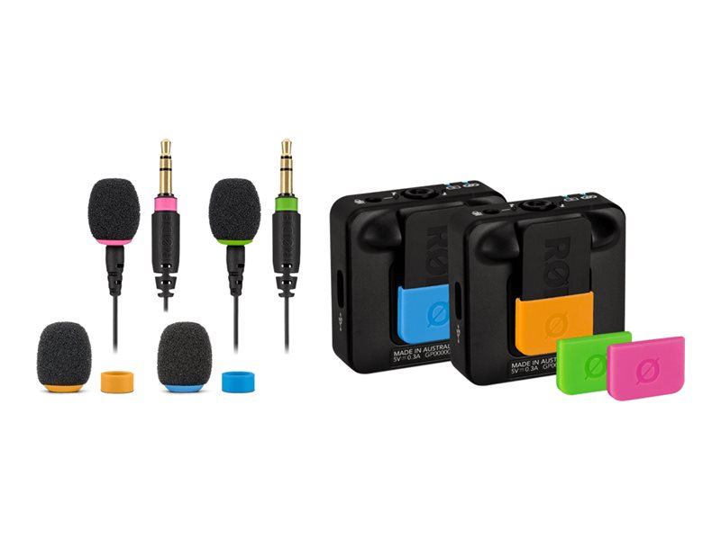 RØDE COLORS 2 identification cap kit for Product shot with extra item(s) Front 78382