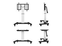 NEOMOUNTS Motorized Mobile Floor Stand
