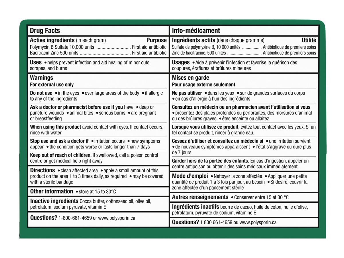 Polysporin Original Antibiotic Ointment - 30g