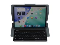Targus Safe Fit - keyboard and folio case (keyboard case) - universal, rotating - QWERTY - UK - black Input Device