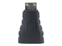 Startech Mini HDMI to HDMI Adapter, 4K High Speed HDMI Adapter, 4K 30Hz Ultra HD High Speed HDMI Adapter, HDMI 1.4, Gold Plat