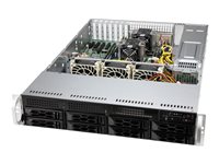 Supermicro SCLA25TQC R609LP Rackversion Forstærket forlænger ATX 650Watt Strømforsyning Sort