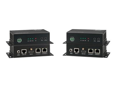 KanexPro HDBaseT 100M Extender with 2-Port Ethernet Switch