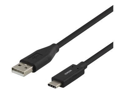 DELTACO USBC-1004M - USB typ C-kabel - USB-C till USB - 1 m