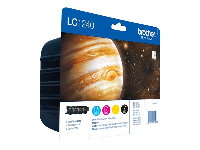 BROTHER Pack de 4 cartouches d