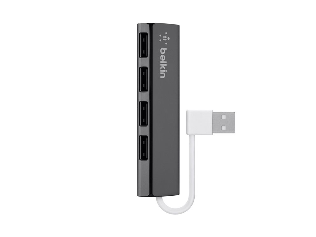 BELKIN Hub de Voyage 4 Ports USB 2.0 Noi