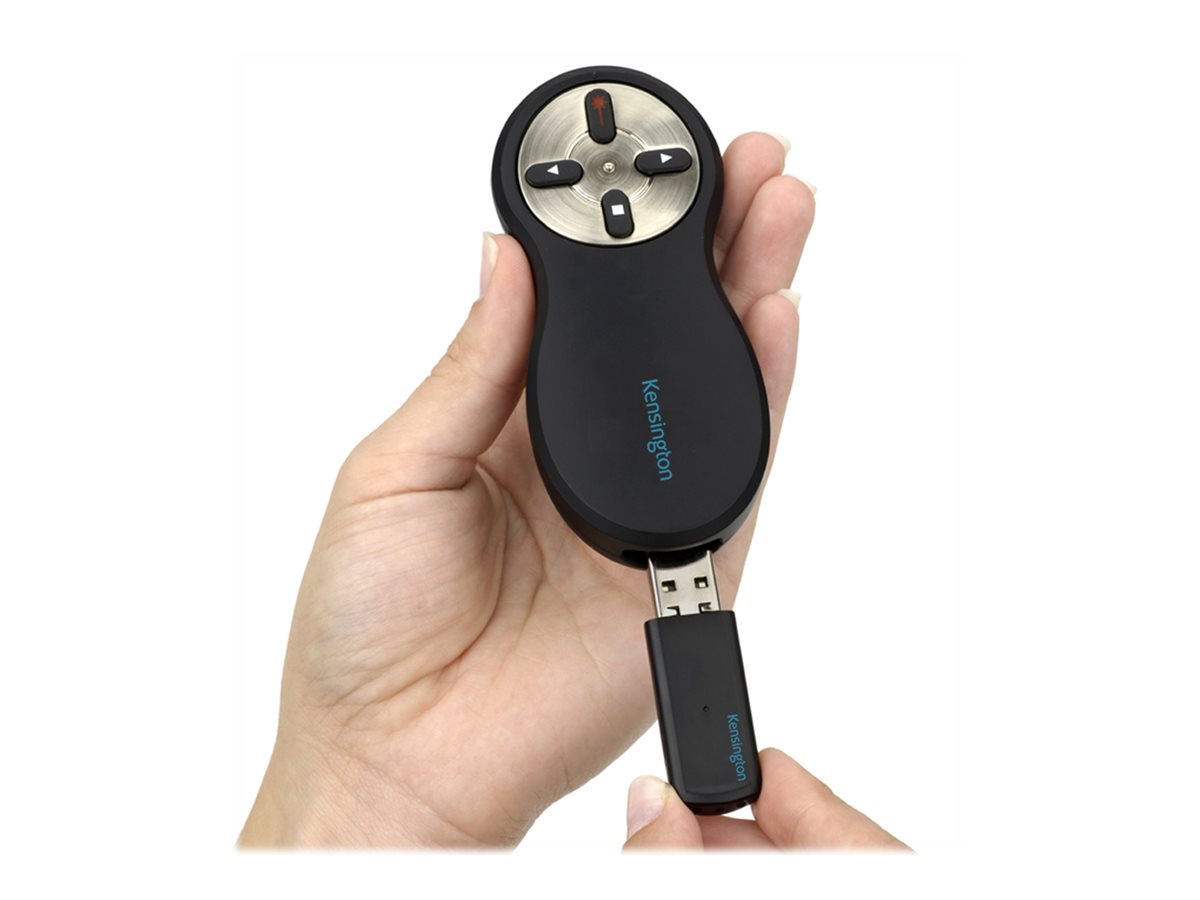 Kensington Si600 Wireless Presenter with Laser Pointer dálkový ovladač prezentací - černá – foto 10
