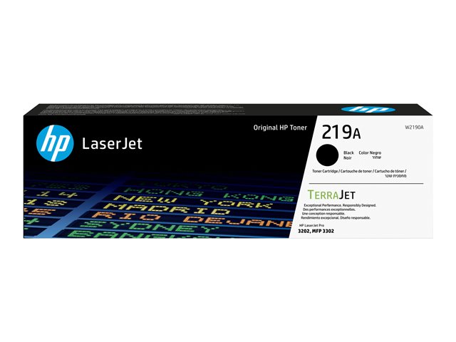 HP 219A - black - original - LaserJet - toner cartridge (W2190A)