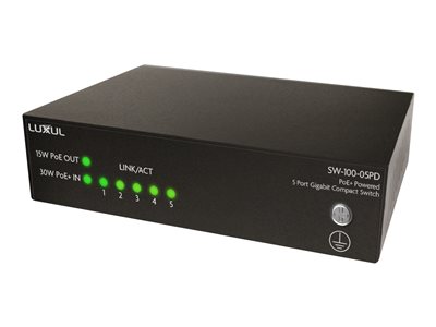 A PORT GB DESKTOP SWITCH W/PD POWER
