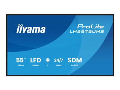4948570125258 - IIYAMA 1390cm(55) LH5575UHS-B2AG 169 3xHDMI+DP+2xUSB (Speditionsversand)