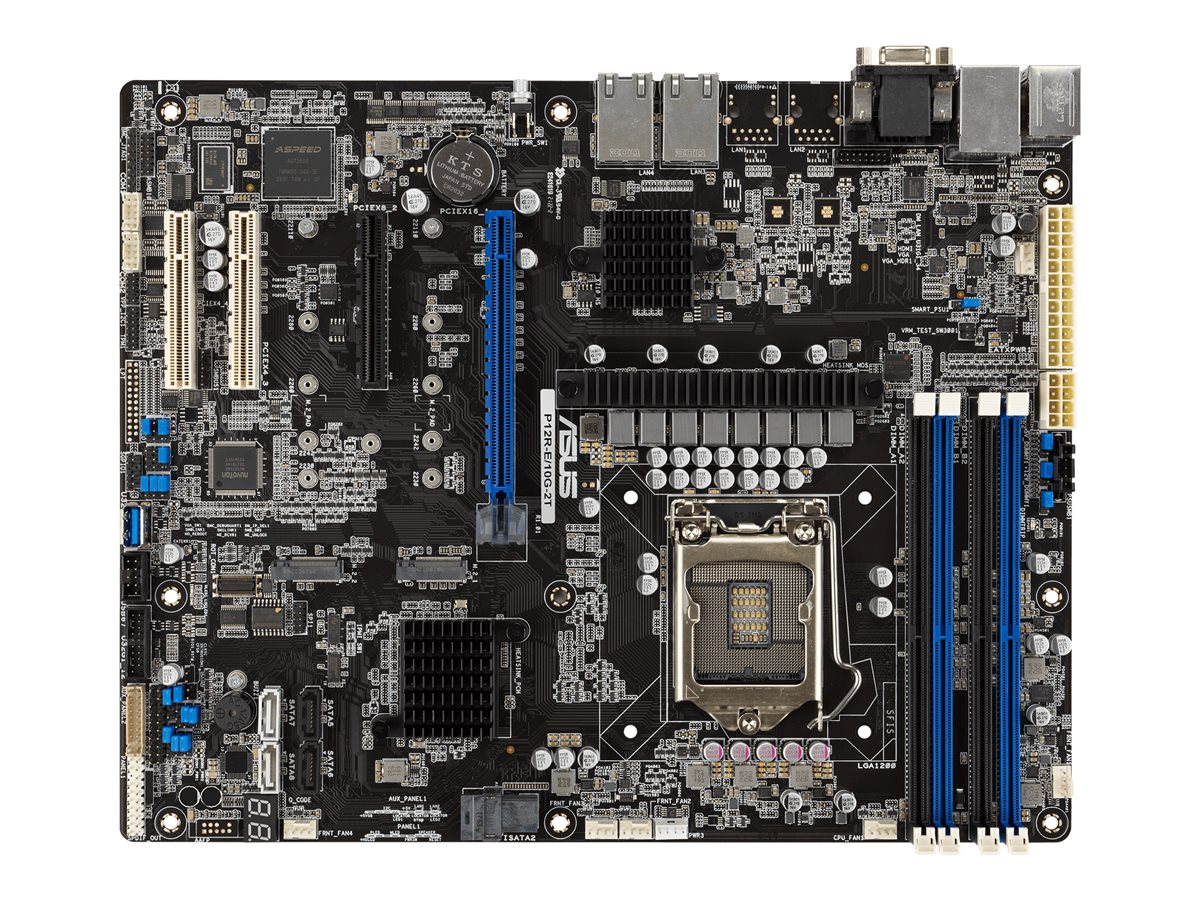 ASUS P12R-E/10G-2T - základní deska - ATX - zásuvka LGA1200 - C256
