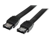 StarTech.com Seriel ATA eksternt kabel Sort 1.8m
