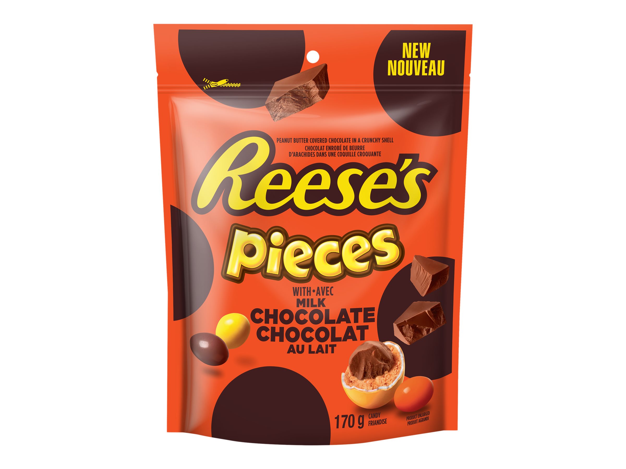 REESE'S PIECES Candies - Milk Chocolate - 170g