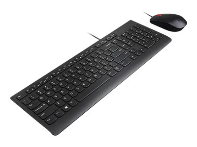 Lenovo Essential Wired Combo - ensemble clavier et souris - Franais Priphrique d\'entre