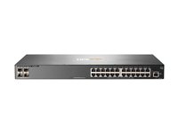 HPE Aruba 2930F 24G 4SFP - switch - 24 ports - Managed - rack-mountable