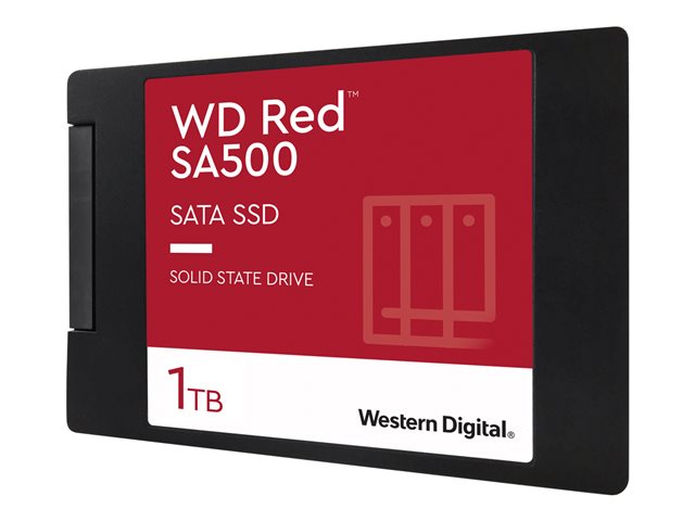 WD RED SSD 3D NAND WDS100T1R0A 1TB SATA/600, (R:560, W:530MB/s), 2.5''