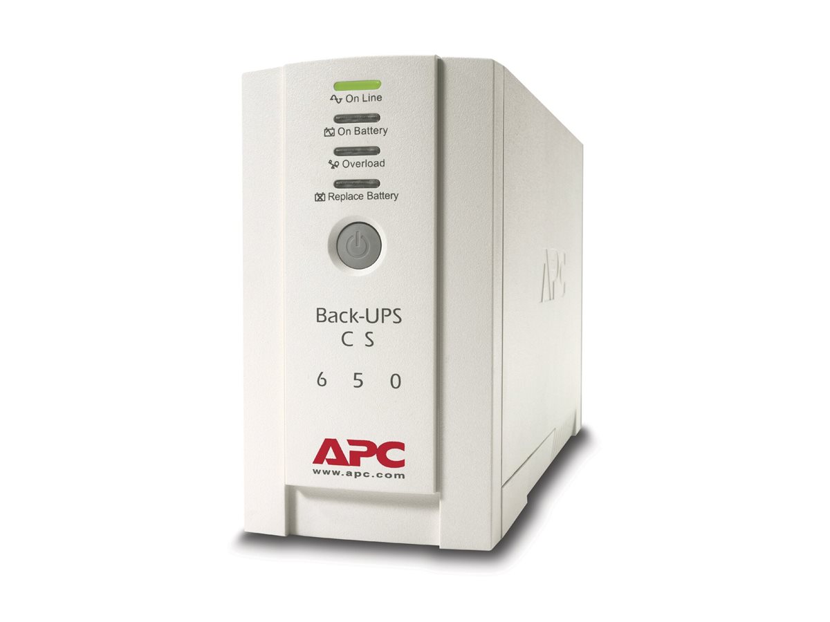 APC Back-UPS CS 650VA  230V Interface Port DB-9 RS-232 USB