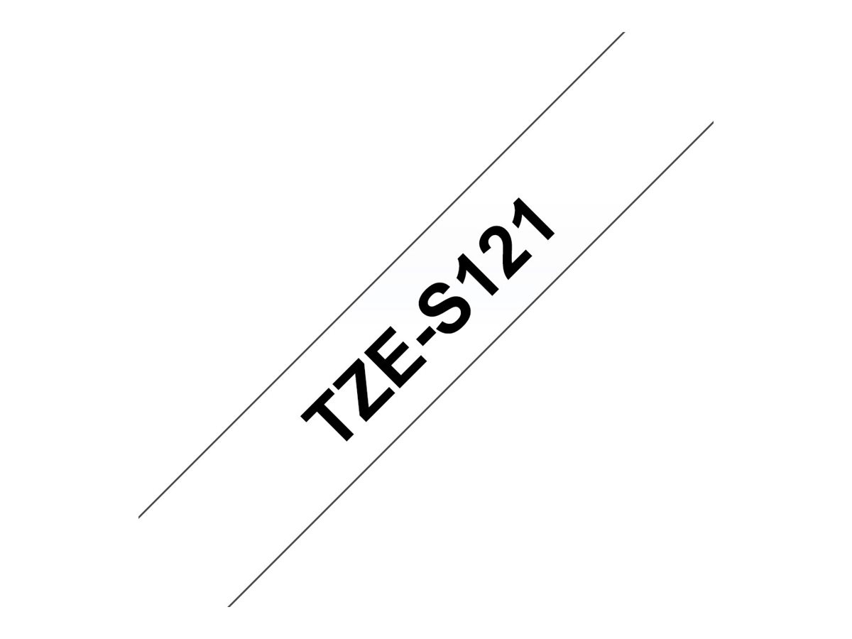 Brother TZe-S121 - lamino páska - 1 kazeta/y - Role (0,9 cm x 8 m) – foto 2