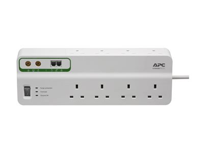 PERFORMANCE SURGEARREST 8 OUTLETS PHONE COAX PROTEC 230V