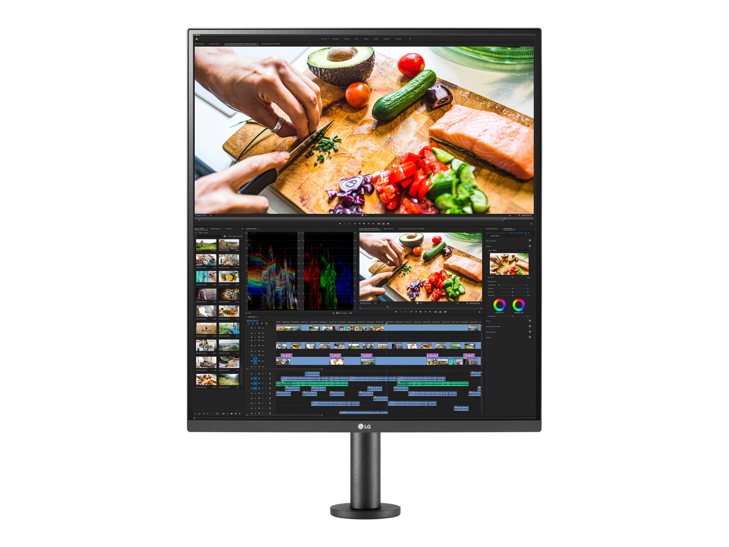27IN 2560X2880 LCD DUALUP MNTRERGO STAND USBC HDMI DP SPKR