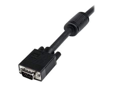 StarTech.com 60 ft. (18.3 m) VGA to VGA Cable - HD15 Male to HD15 Male - Coaxial High Resolution - High Quality - VGA Monitor Cable (MXT101MMHQ60)