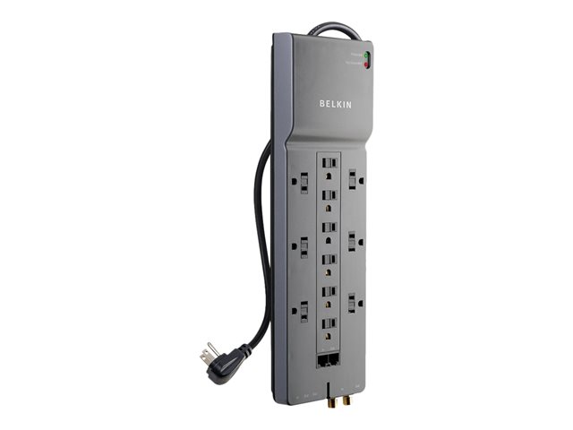Belkin Office Series - Surge protector - 125 V - output connectors: 12 