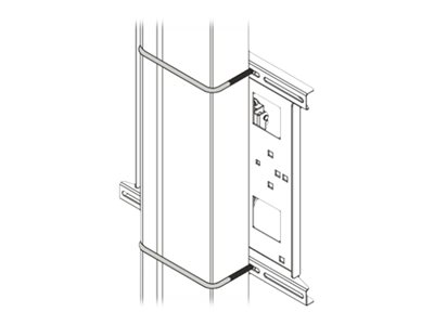 Chief Square 8INCH x 6INCH U-Bolt Set Mounting Component 