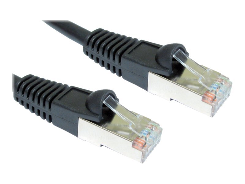 An image of Cables Direct patch cable - 3 m - black