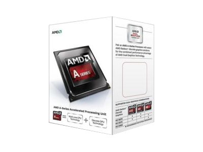 AMD A8 7670K / 3.6 GHz processor Product shot Right-angle 79250