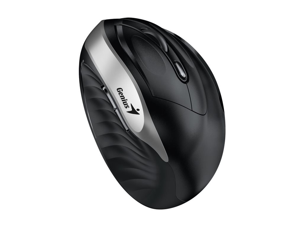 Genius Ergo ERGO 8250S vertical mouse silent 2.4 GHz silver Product shot Front 79651