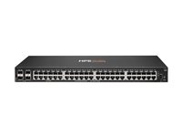 HPE Aruba Networking CX 6000 48p 10M/100M/1G 4p SFP 1G Switch - switch - 48 ports - Managed - rack-mountable
