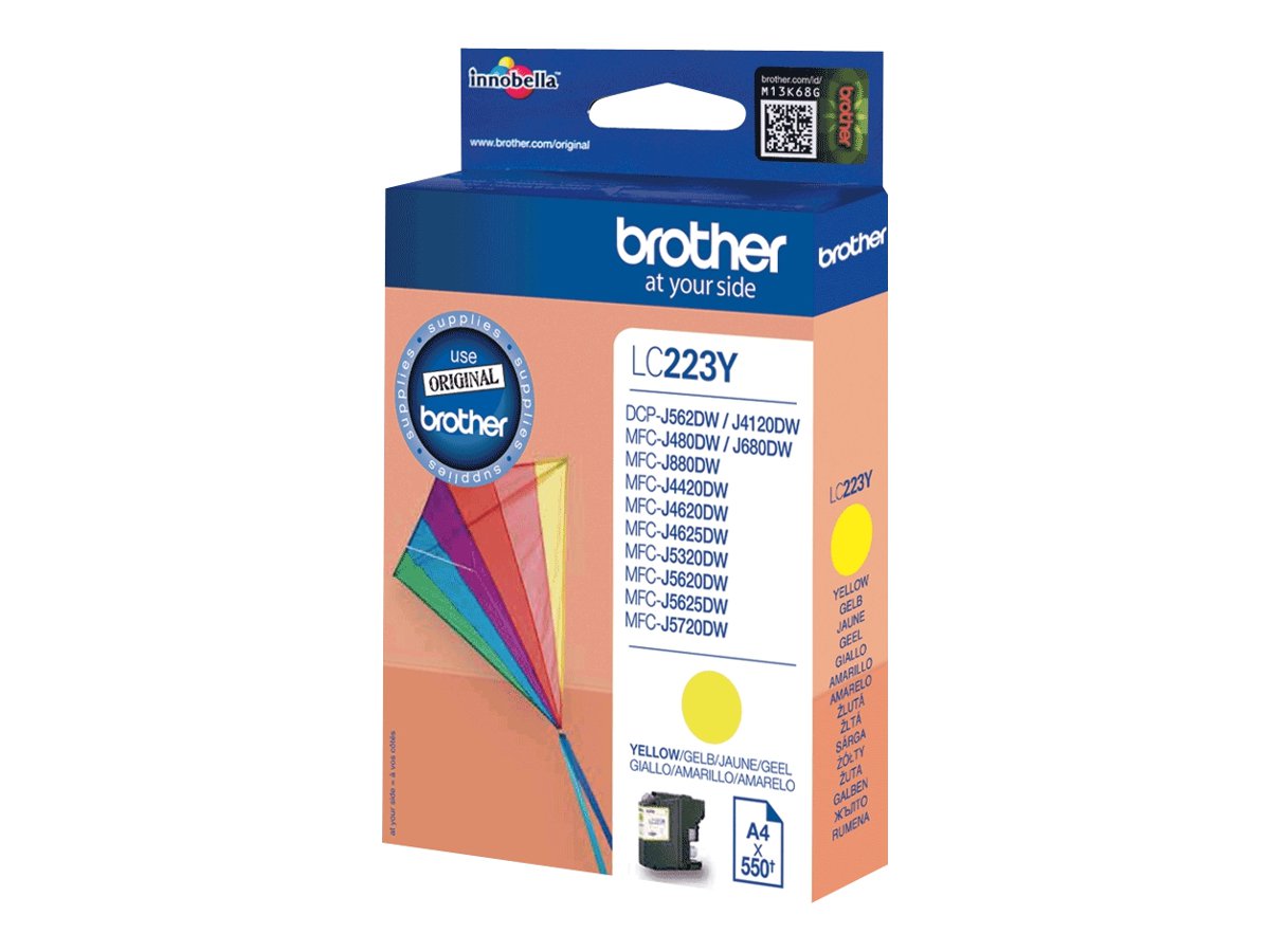 Brother Lc223y Yellow Original Ink Cartridge