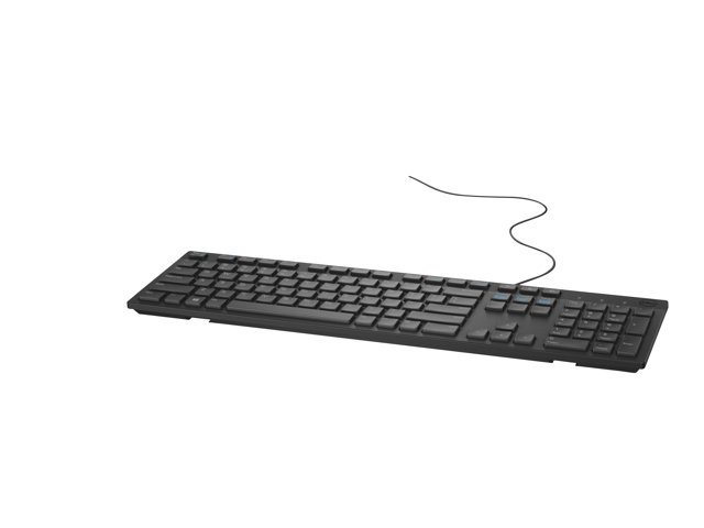 Dell KB216 - clavier - QWERTZ - Allemand - noir Priphrique d\'entre