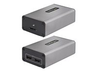 StarTech.com 2-Port USB 3.0 Extender over OM3 Multimode Fiber, LC/LC, 2x 5Gbps USB-A Hub, 350m (1150ft) Range, Durable USB Fi
