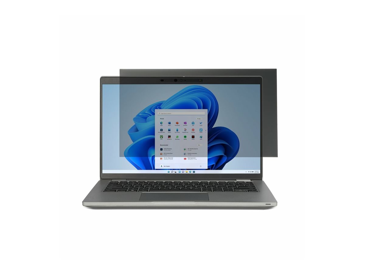 KENSINGTON 626471, Privacy Filter, 2 Way, Removable, 16inch, Wide, 16:9