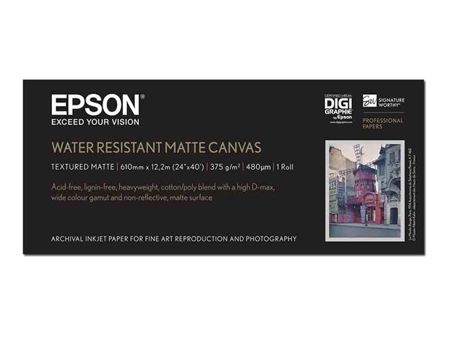 Epson Canvas Paper Matte 1 Rolls