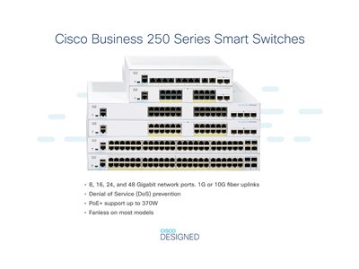 CISCO CBS250-48P-4X-EU, Netzwerk Switch Webverwaltet, GE  (BILD3)