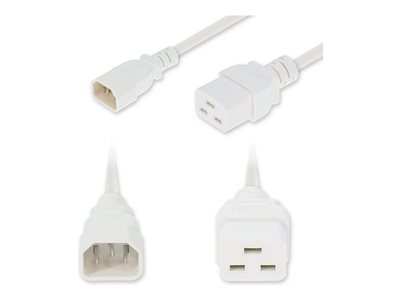 AddOn - Power cable - IEC 60320 C14 to IEC 60320 C19