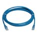 Eaton Tripp Lite Series Cat6 Gigabit Snagless Molded UTP Ethernet Cable (RJ45 M/M), PoE, LSZH, Blue, 3 m (9.8 ft.)