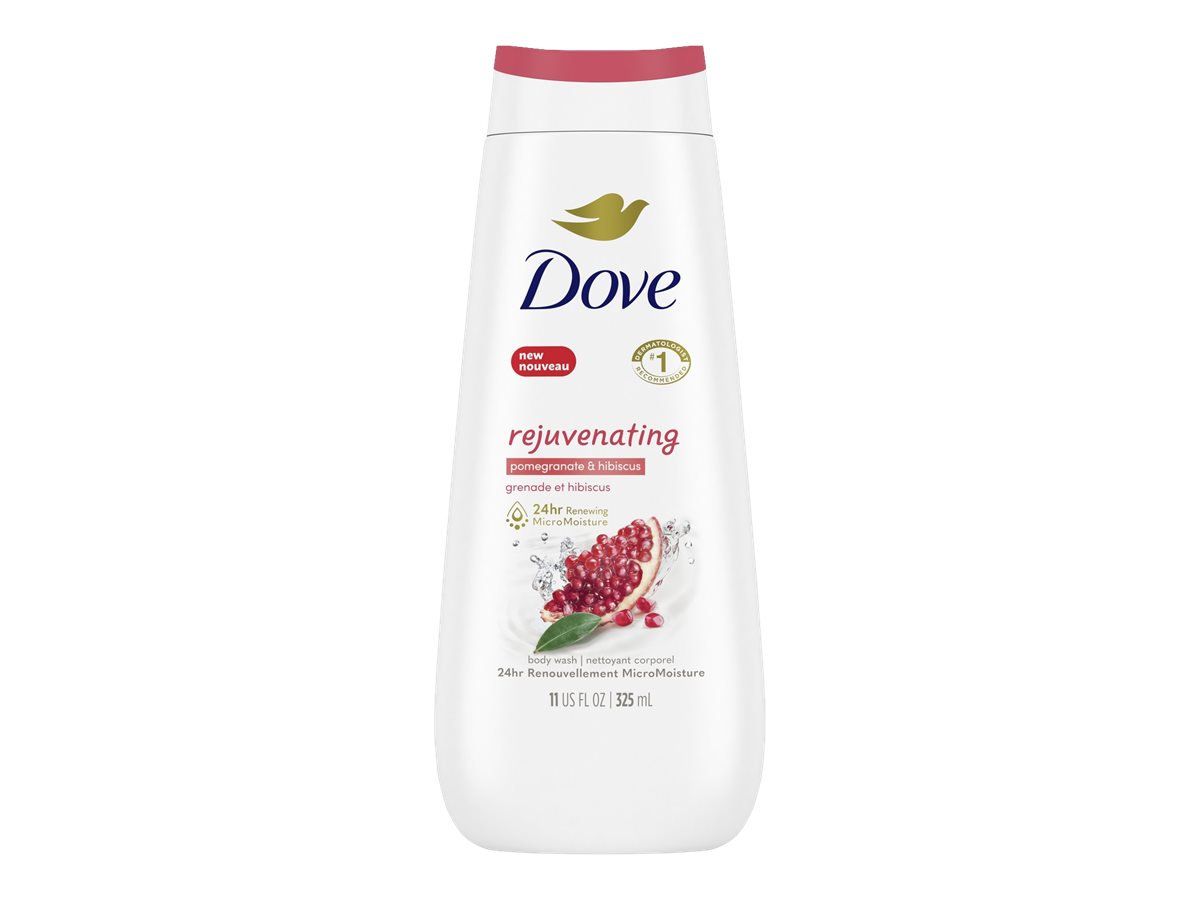 Dove Rejuvenating Body Wash - Pomegranate & Hibiscus - 325ml