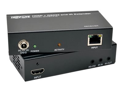 Tripp Lite HDBaseT HDMI Over Cat5e Cat6 Cat6a Extender Kit with Serial / IR Control 4K x 2K @ 24/30Hz70m 230ft