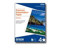 Epson - Matte - 8 in x 10 in 50 sheet(s) paper - for EcoTank ET-3600; Expression ET-3600; WorkForce ET-16500, WF-2750, 2760, 2930